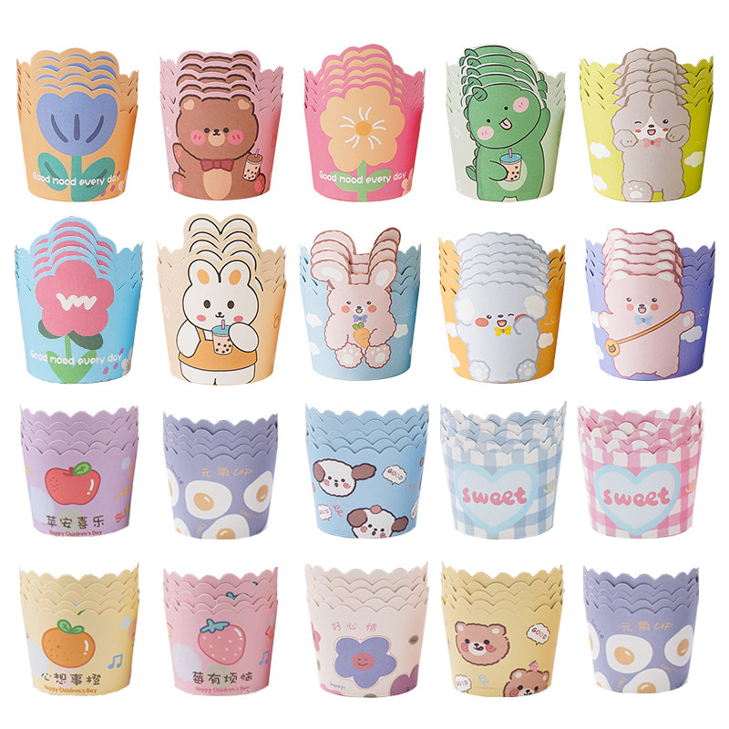 100个装小清新一次性纸杯蛋糕纸托烤箱耐高温纸杯马芬杯大号纸杯,厨房/烹饪用具,烘焙用纸,淘宝优惠券,粉丝福利购,淘宝优惠卷