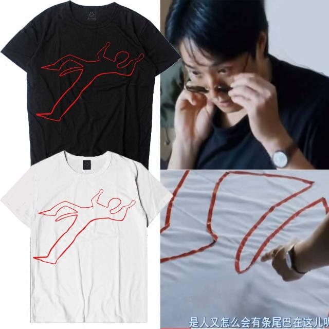 逃学威龙周星驰电影搞笑短袖T恤