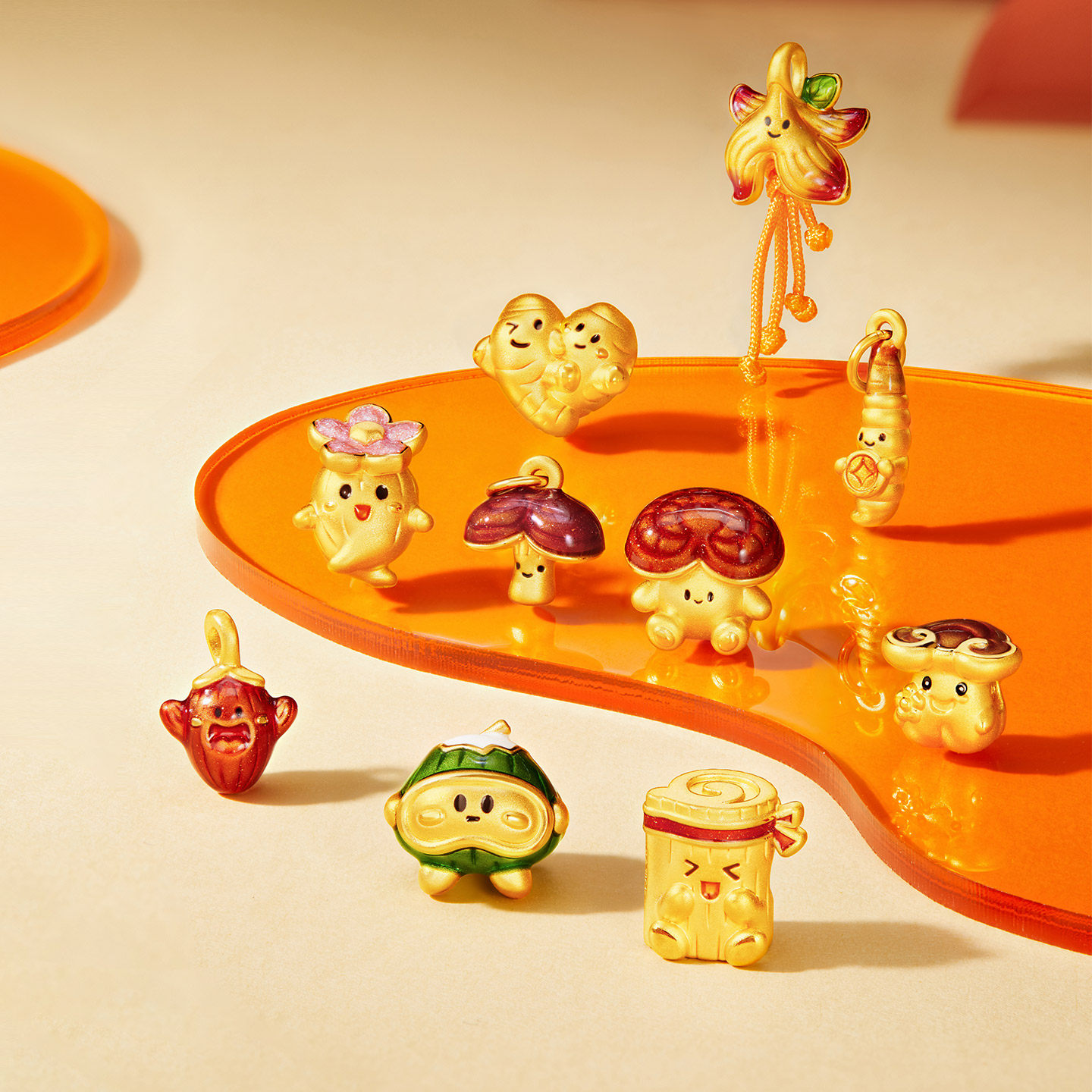 金至尊路路爱黄金转运珠女 2026新款足金西瓜吊坠黄金手串金珠DIY,黄金,细金工艺定价路路通,淘宝优惠券,粉丝福利购,淘宝优惠卷