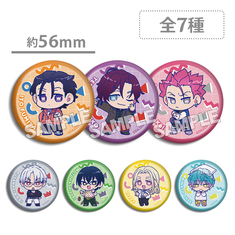 CHARISMA Q版 全息吧唧徽章 卡里斯马 凑大濑 天堂天彦 草薙理解