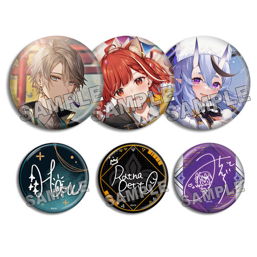 彩虹社生日徽章吧唧现货