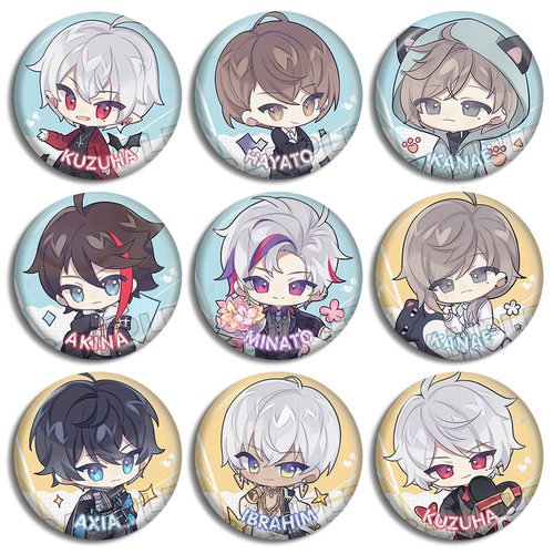 彩虹社徽章吧唧虚拟主播