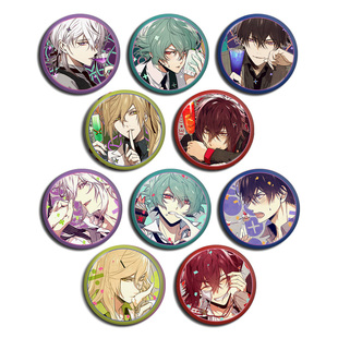 项圈x恶意 Collar×Malice笹冢尊冈崎契榎本峰雄生日徽章吧唧周边