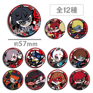 女神异闻录5 涂鸦风Q版 A3 主人公 P5 吧唧徽章谷子 游戏周边