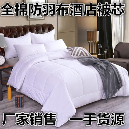 星级酒店宾馆用全棉春秋被加厚冬被纯棉空调夏凉被芯丝绵棉被褥子