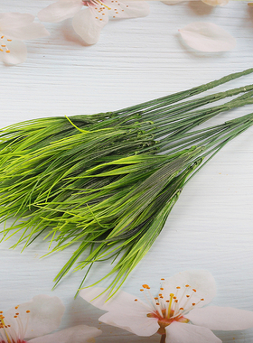 仿真花小草假花摆设客厅餐桌装饰花花束婚庆花艺摆件高级感