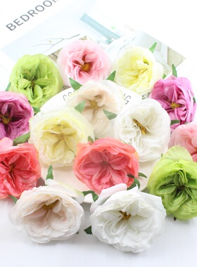 多色仿真玫瑰花DIY材料包