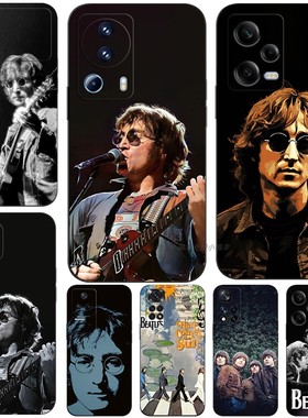 磨砂软手机壳适用红米NOTE1413K80K70K50K6012turbo11PROPLUS+至尊K40K30iUltra5G 约翰列侬甲壳虫