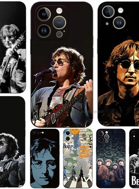 磨砂软手机壳适用苹果iPhone161514Pro Max mini13ProXSXRX87plus1211SE 约翰列侬甲壳虫