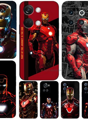 磨砂软手机壳适用一加ACE56NORD7N202V8PRO9RT10竞速11R1213 钢铁侠