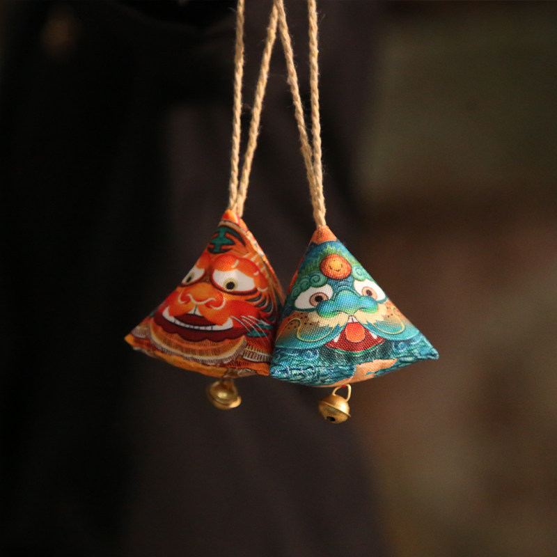 自然造物艾草香囊铃铛挂件老虎祥龙图案香包护身趣味儿童驱蚊礼物,居家日用,香包/香囊,淘宝优惠券,粉丝福利购,淘宝优惠卷