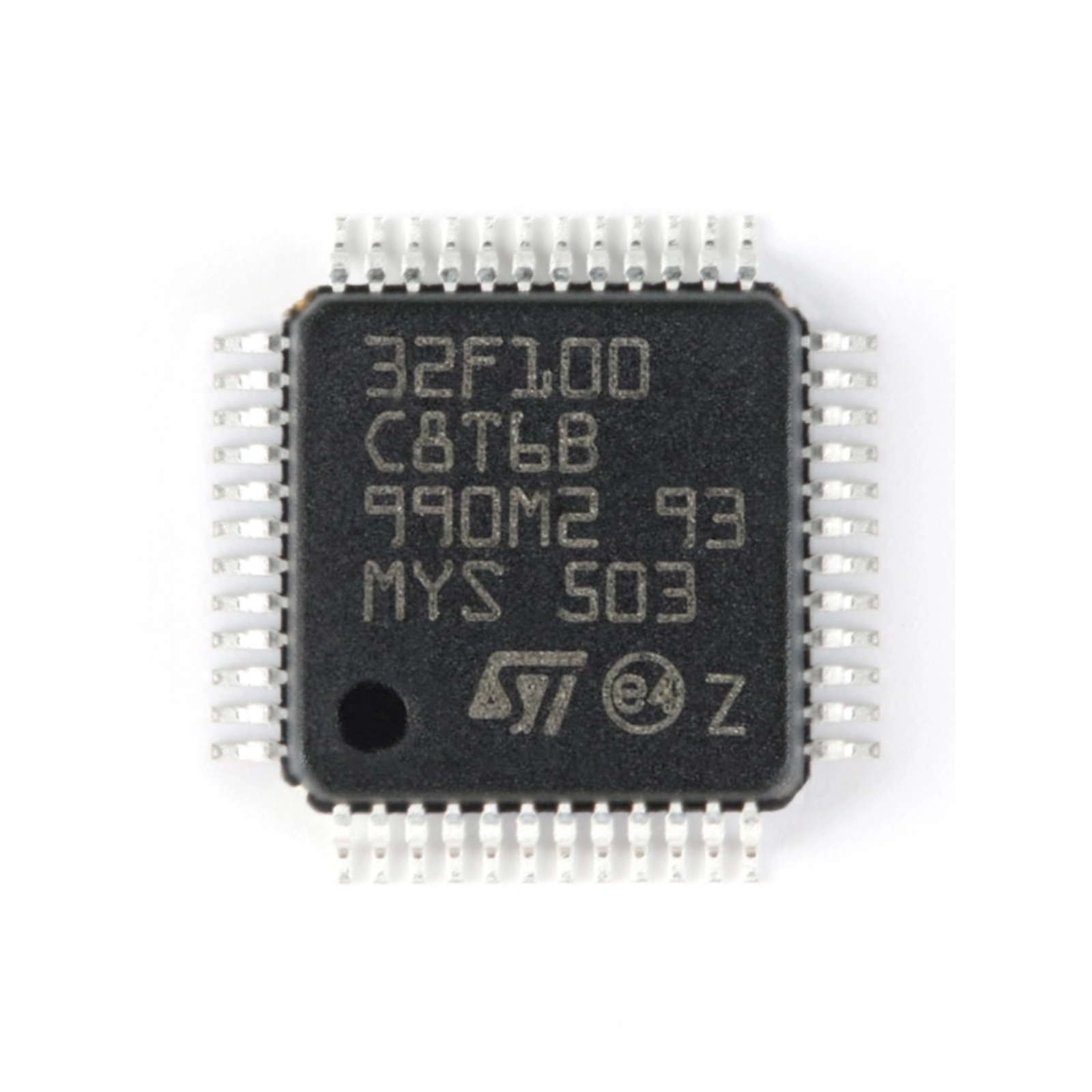 全新原装STM32F100C8T6B LQFP-48 ARM Cortex-M3 32位微控制器MCU