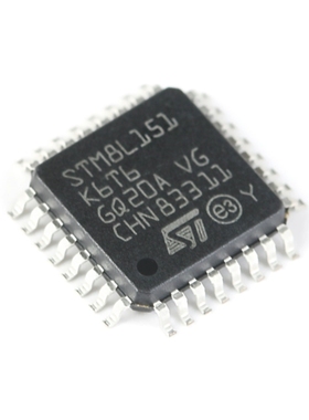全新原装 STM8L151K6T6 LQFP-32 16MHz/32KB闪存/8位微控制器-MCU
