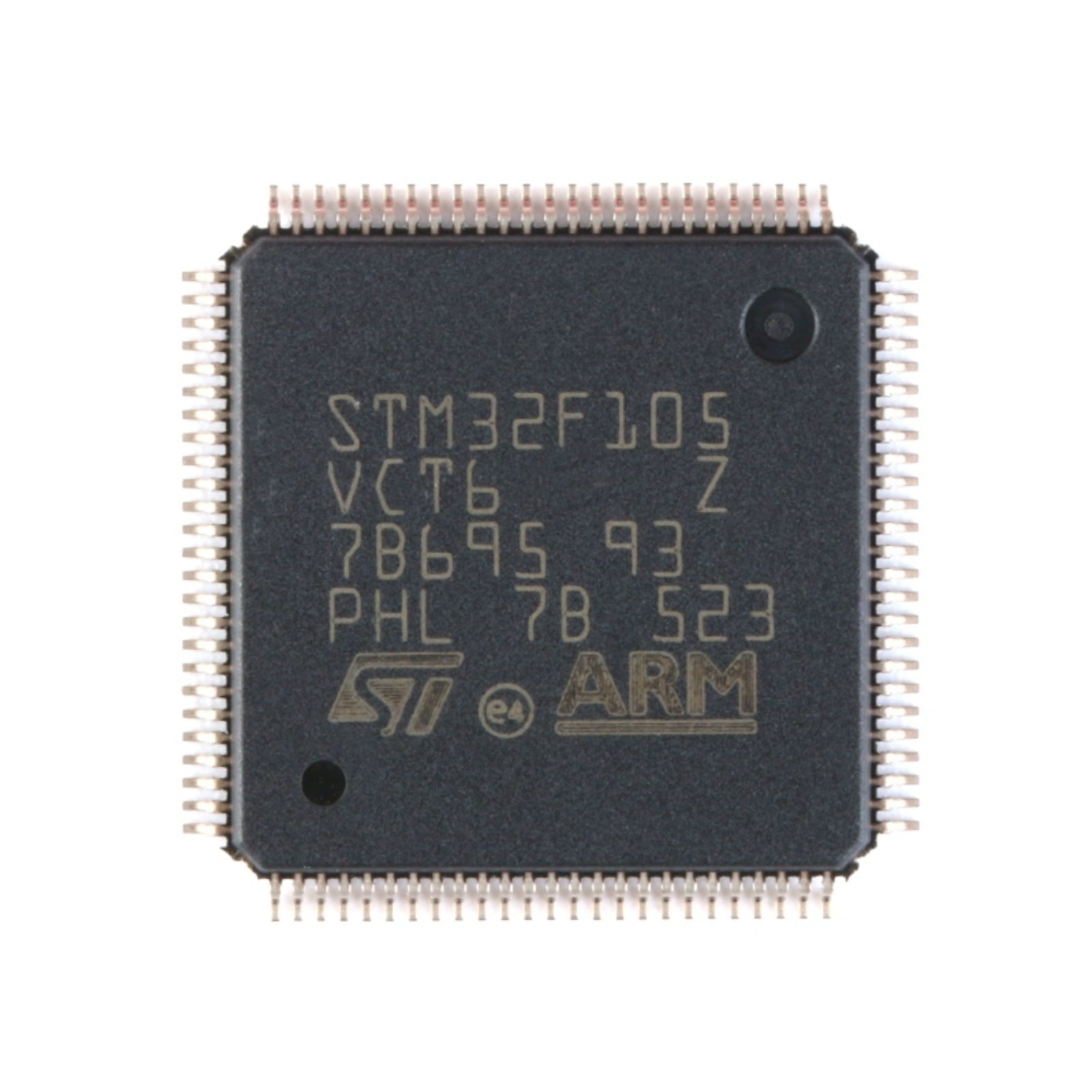 全新原装STM32F105VCT6 LQFP-100 ARM Cortex-M3 32位微控制器MCU