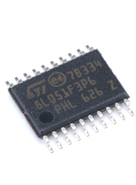 全新原装STM8L051F3P6TR TSSOP-20 16MHz/8KB闪存/8位微控制器MCU