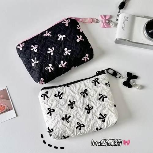 可爱小清新蝴蝶结CCD包零钱包