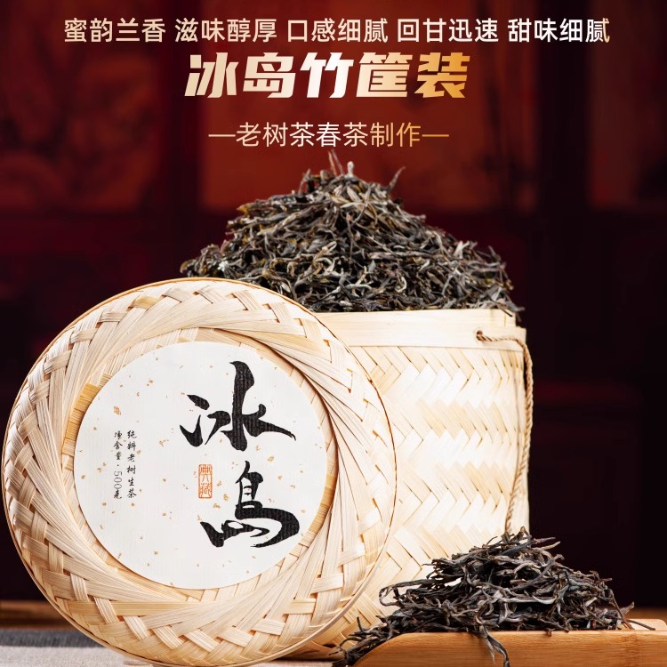 2024年冰岛春茶普洱茶生茶