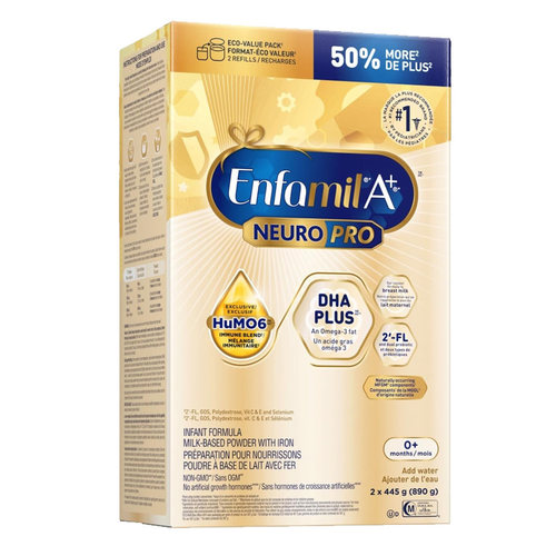 加拿大原装美赞臣一段890g白金版