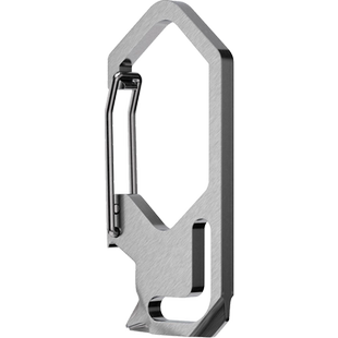 Y108不锈钢精钢力作 钥匙扣多功能工具螺丝刀起子开瓶器男士快挂