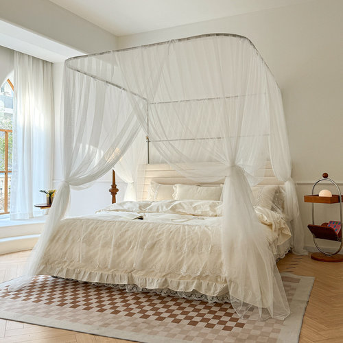 易拆洗不锈钢蚊帐落地