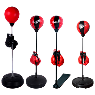 少年强拳击球拳击沙袋出气球发泄球拳击速度球儿童成人不倒翁玩具