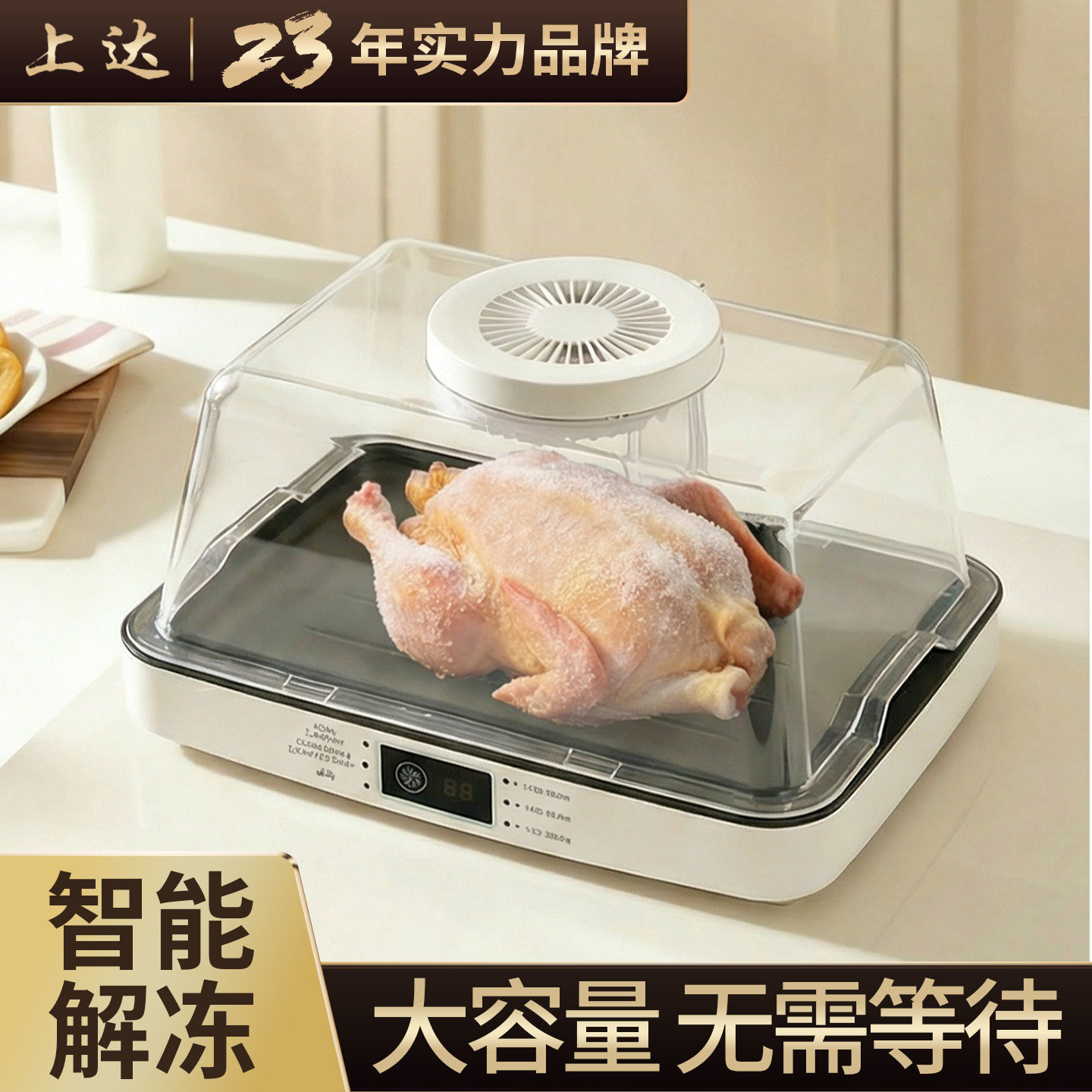 快速解冻器家用食品保鲜多功能化冻神器肉类牛排保鲜大容量解冻机,厨房/烹饪用具,导热盘/解冻盘,淘宝优惠券,粉丝福利购,淘宝优惠卷