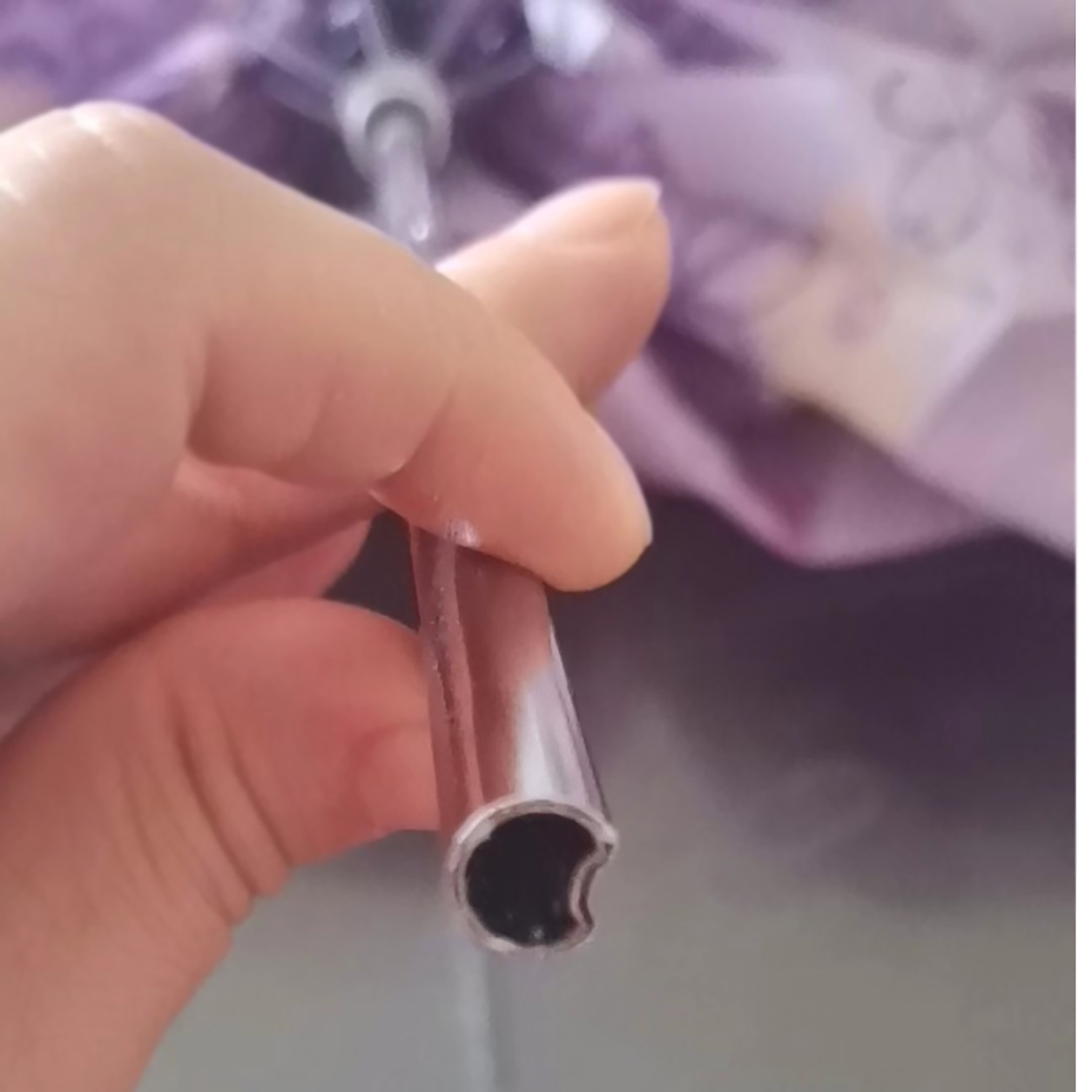 D型伸缩杆手柄DIY改造成螺纹雨伞配件把手手柄手把柄头修伞零件