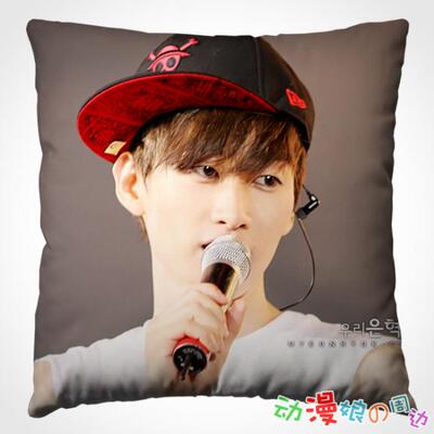 Super junior-M银赫抱枕/DIY来图片定做李赫宰Eunhyuk Swing靠垫