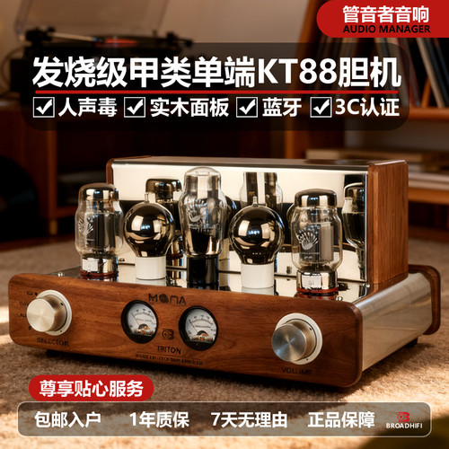 管音者甲类单端300B发烧级胆机带蓝牙电子管功放魔娜胆机老陈胆机
