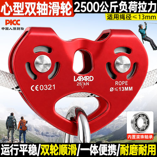 莱普特心形滑轮带轴承