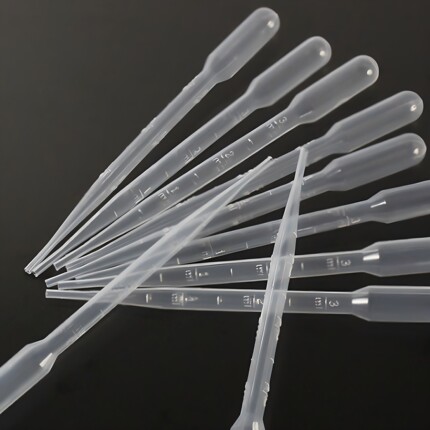 一次性吸管塑料滴管刻度巴氏滴管3ml5ml10ml刻度吸量管100支一包
