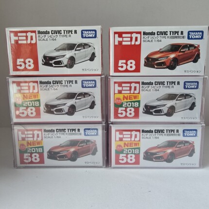 tomy No.58 Honda Civic Type-R多美卡58思域type-R