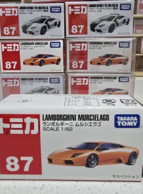 多美卡87兰博基尼蝙蝠埃文塔多绝版警车涂装