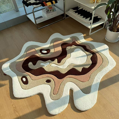 手工立体异形地毯客厅防滑卧室