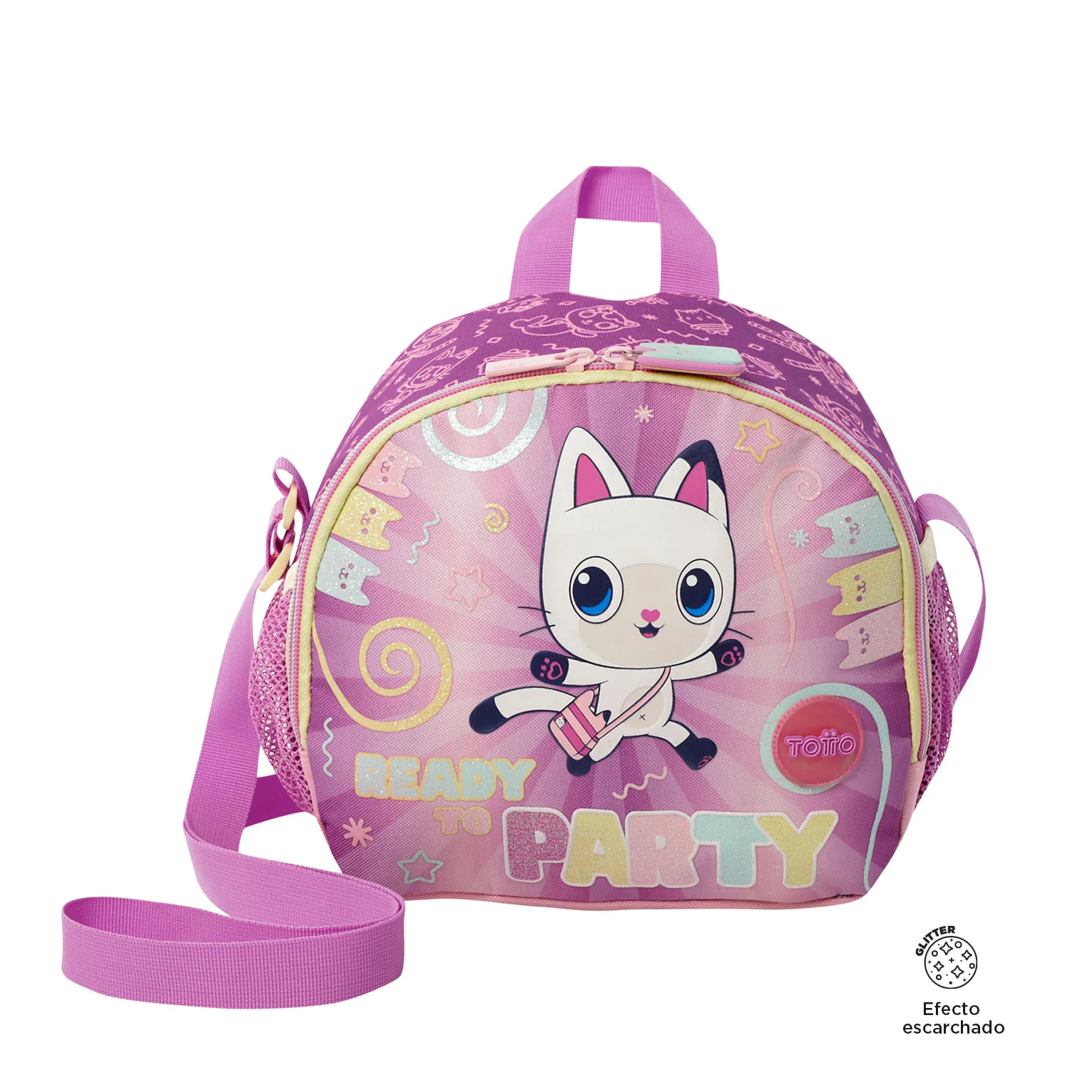 totto 手提斜挎 保温包保温袋 午餐包 女孩