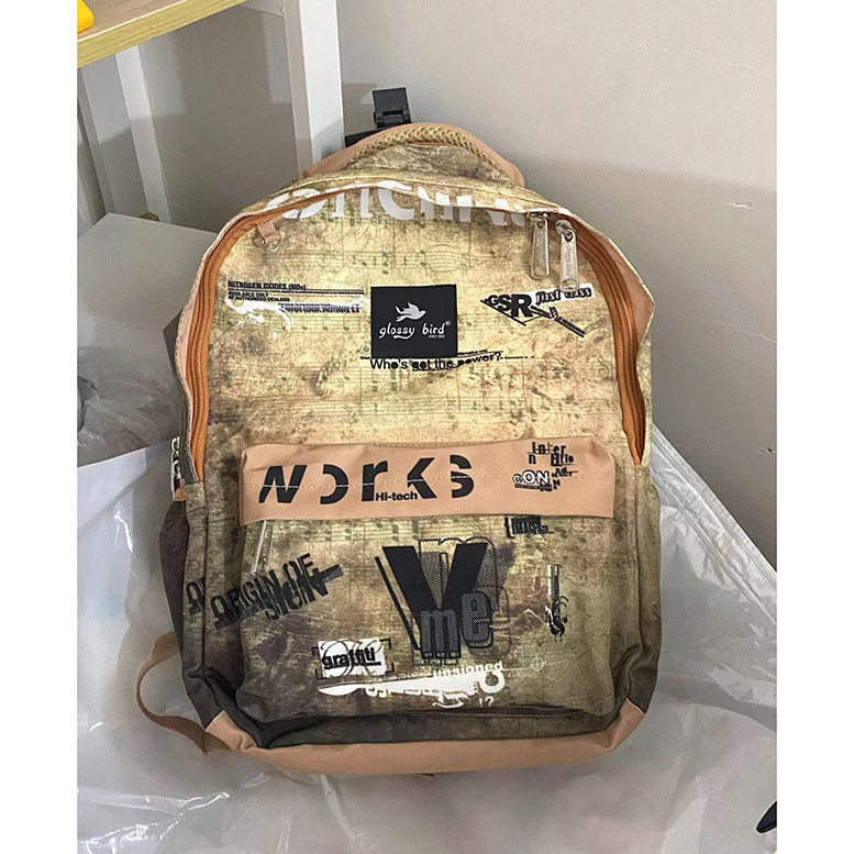 glossy 外贸高段 防水减负护脊 书包小学生  5 6 年级 初中