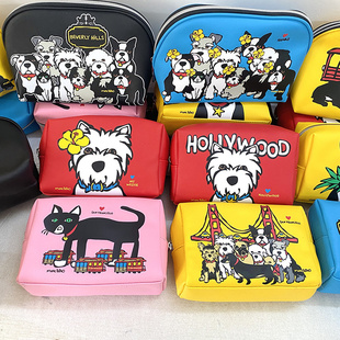 外贸出口tetro 化妆包收纳包 狗狗小狗