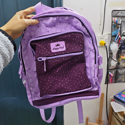外贸出口 glossy 外贸高段防水减负护脊 书包小学生1-2年级