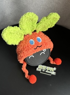 蔚来汽车1/2/3代nomi帽子装饰jc茄子卜卜头套可爱创意糯米中控