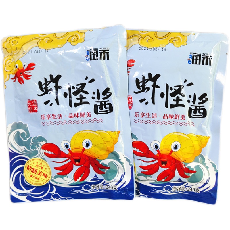 润禾240g袋虾肉酱大连特产下饭菜
