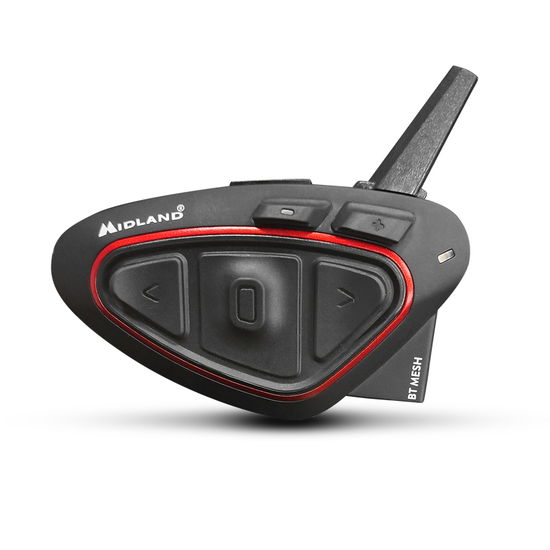 MIDLAND头盔蓝牙耳机摩托车防水对讲机意大利进口团体无线通讯