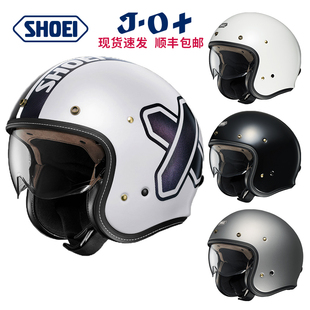 日本SHOEI JO复古摩托车头盔四分之三盔夏季踏板3/4半盔巡航男女