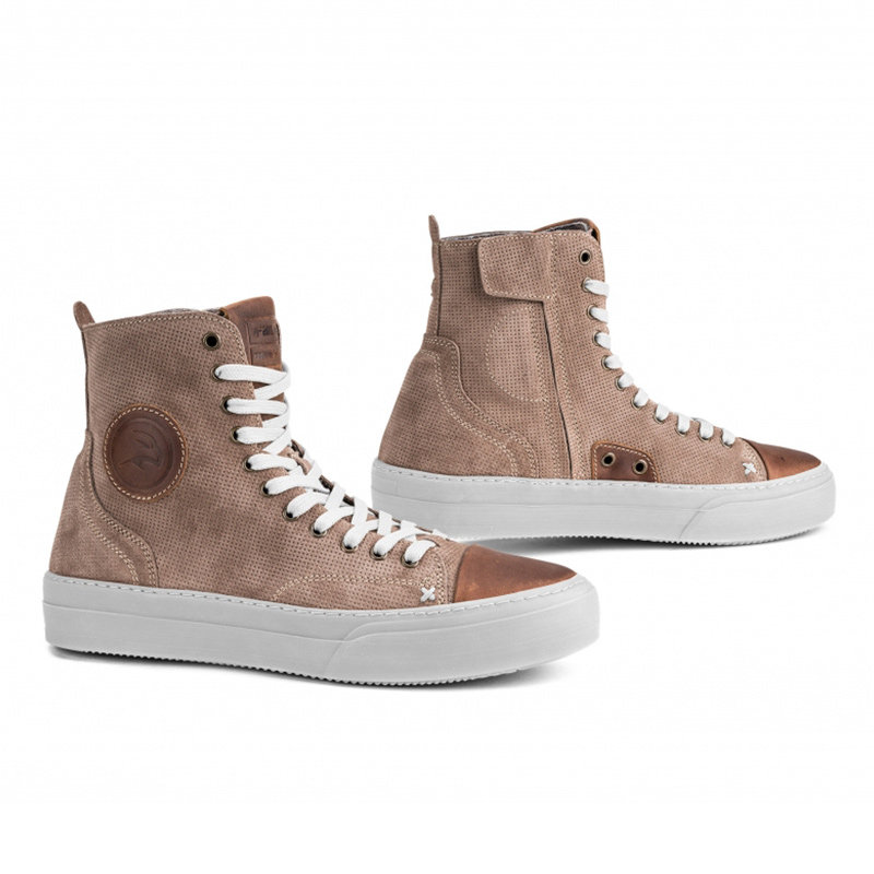 falco骑行鞋猎鹰摩托车骑行靴通勤复古防摔休闲四季板鞋帆布男女