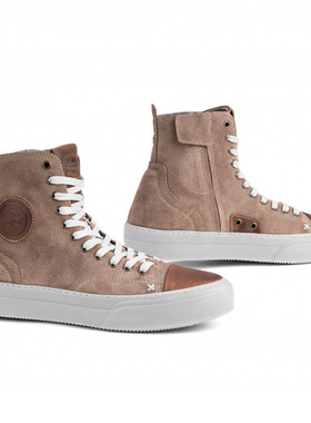 falco骑行鞋猎鹰摩托车骑行靴通勤复古防摔休闲四季板鞋帆布男女