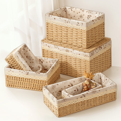 【甄选好物】手工编织收纳盒