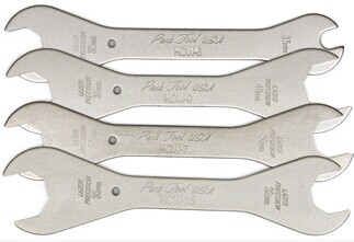 美国parktool HCW-9 自行车双头开口花鼓碗组扳手 工具