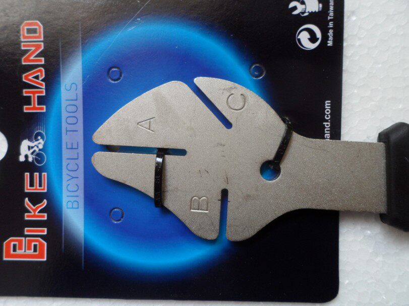 대만 BIKEHAND 자전거 디스크 브레이크 도구 디스크 브레이크 렌치 디스크 렌치 수정 렌치 YC-165