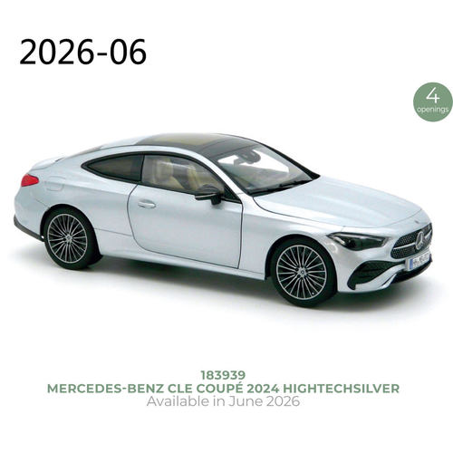 NOREV 1/18 奔驰 Mercedes-Benz CLE Coupé 2024 合金汽车模型