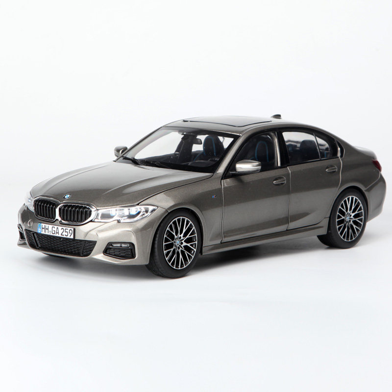 norev 1/18  bmw 宝马新3系 330i 合金汽车模型 可开门
