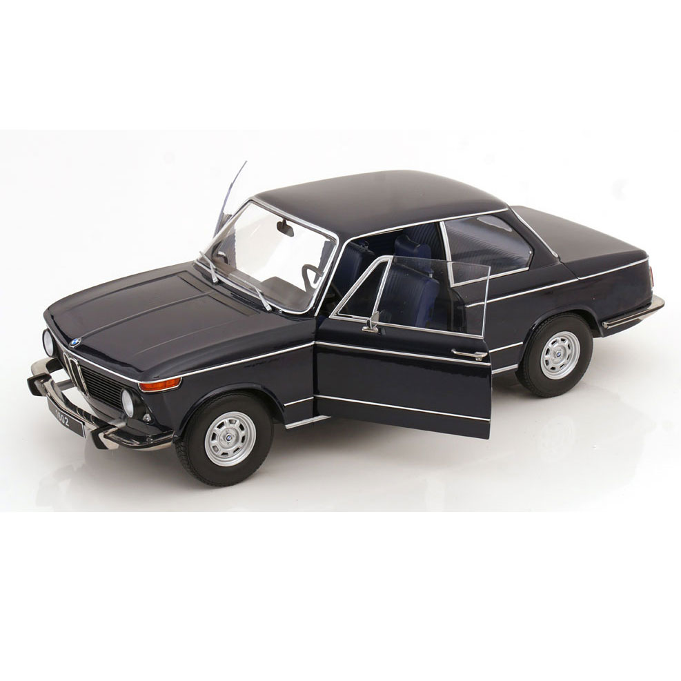 KK 1/12 宝马 BMW 1602 2  1974 黑色 合金汽车模型